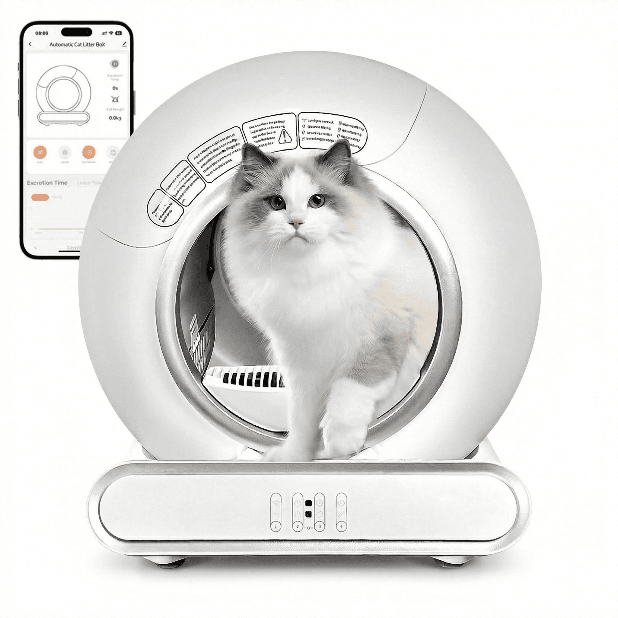 Zelfreinigende kattenbak XXL - Volautomatisch - Dekattenbakspecialist